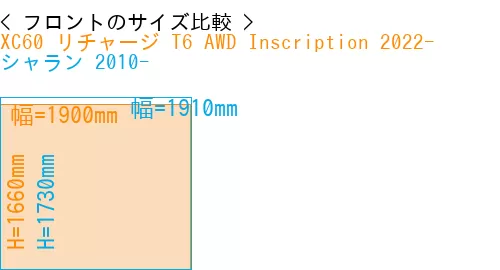 #XC60 リチャージ T6 AWD Inscription 2022- + シャラン 2010-